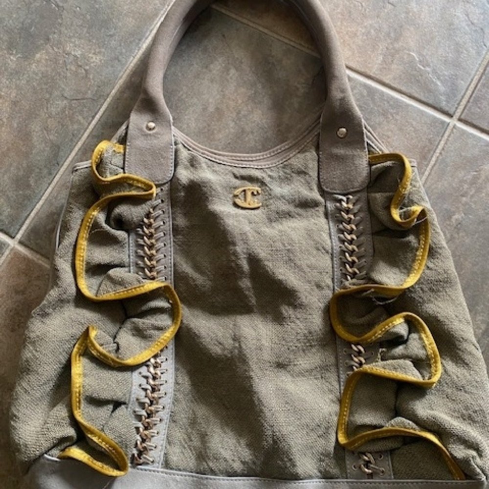 Cavali Olive Green Tote Bag